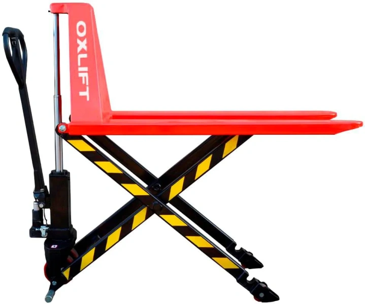 Ручная Гидравлическая Тележка с Ножничным Подъемом OXLIFT OXH15 800 мм 1500 кг